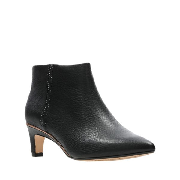 Clarks Womens Ellis Eden Ankle Boots Black | UK-7241689